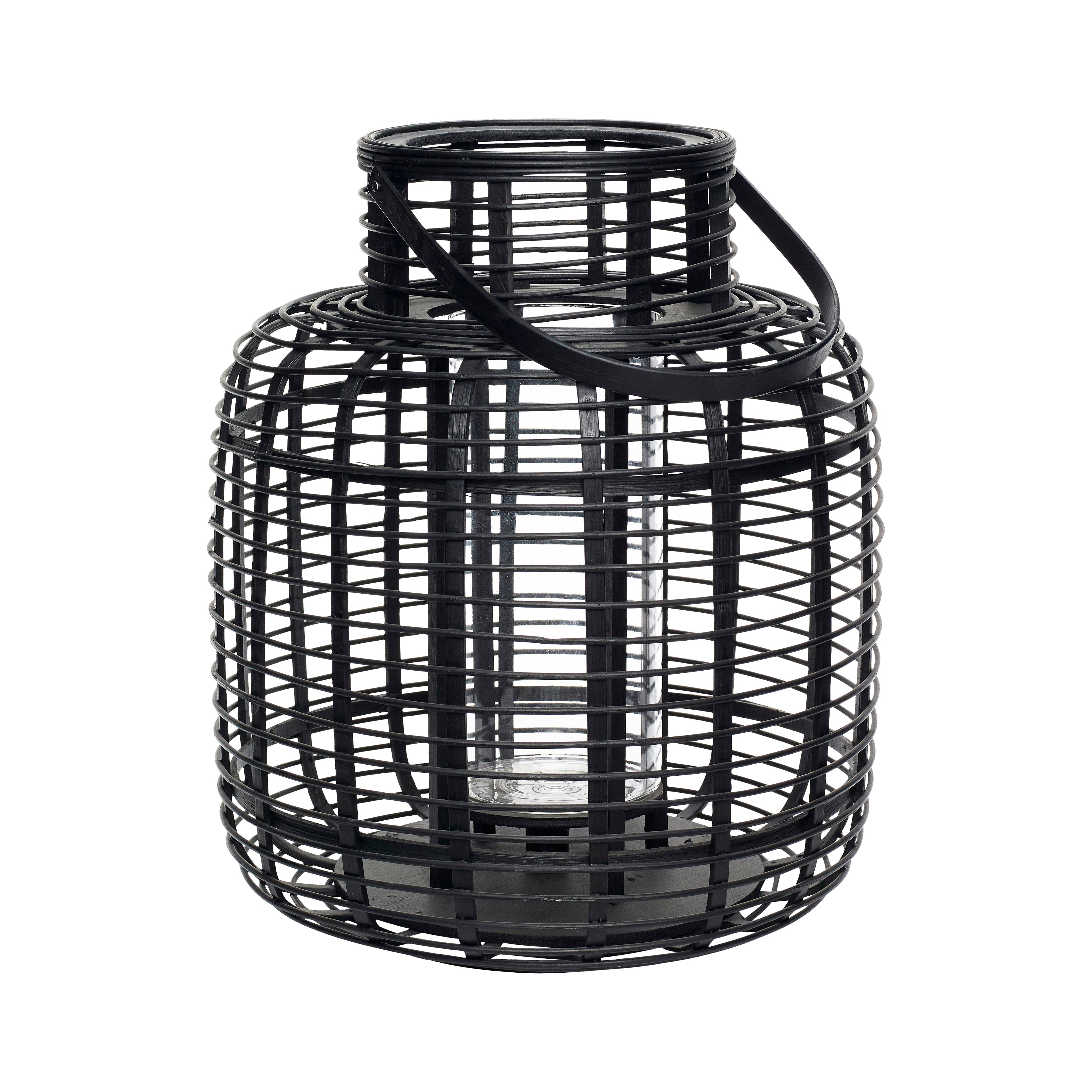 Reservoir Lanterns Black (sarja 2) - Ø31xh36, Ø38xh45cm