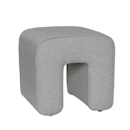 Veistos PUF GRAY - 45X45XH47CM