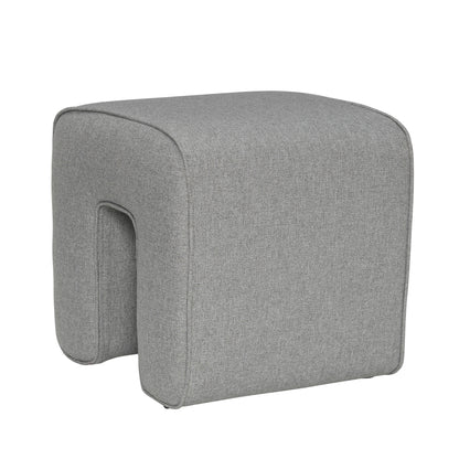 Veistos PUF GRAY - 45X45XH47CM