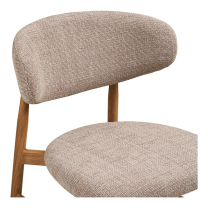 Levanto Counter -tuoli - Counter -tuoli, hiekka, puiset ulkonäön jalat, tammi HN1302