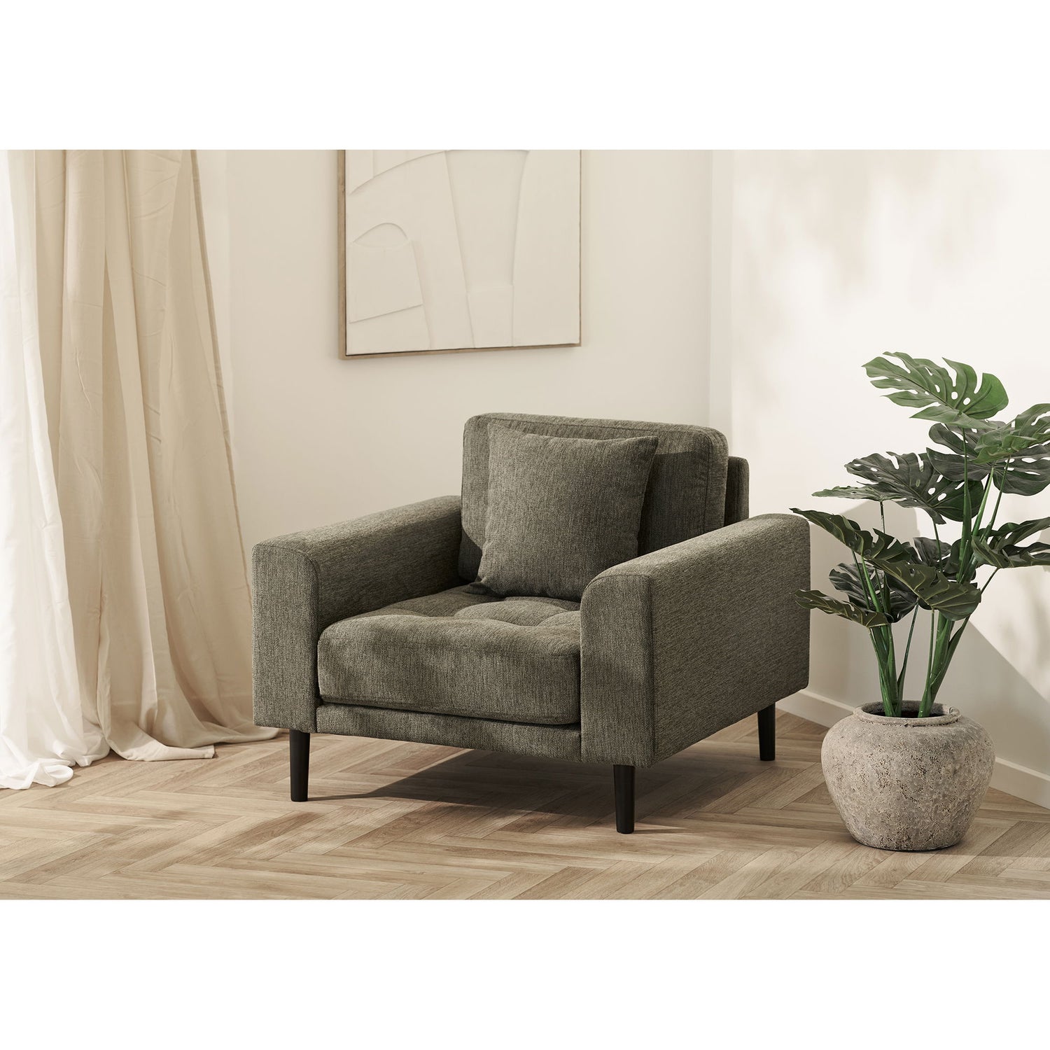 Lido Lounge -tuoli - Lounge -tuoli, Olive Green, HN1020