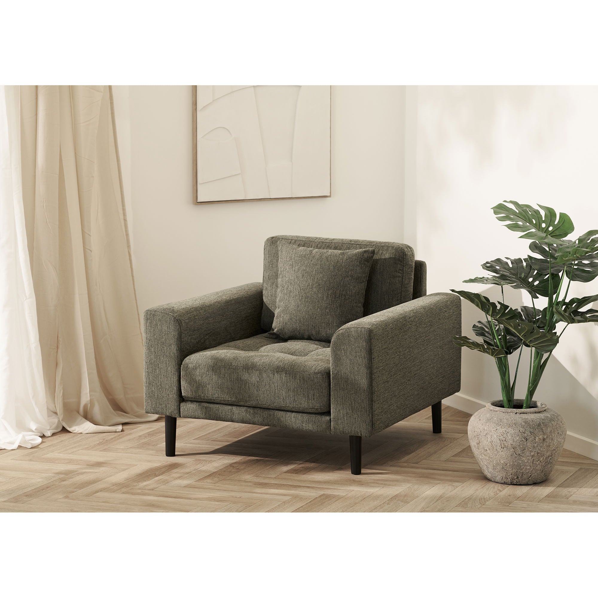 Lido Lounge -tuoli - Lounge -tuoli, Olive Green, HN1020