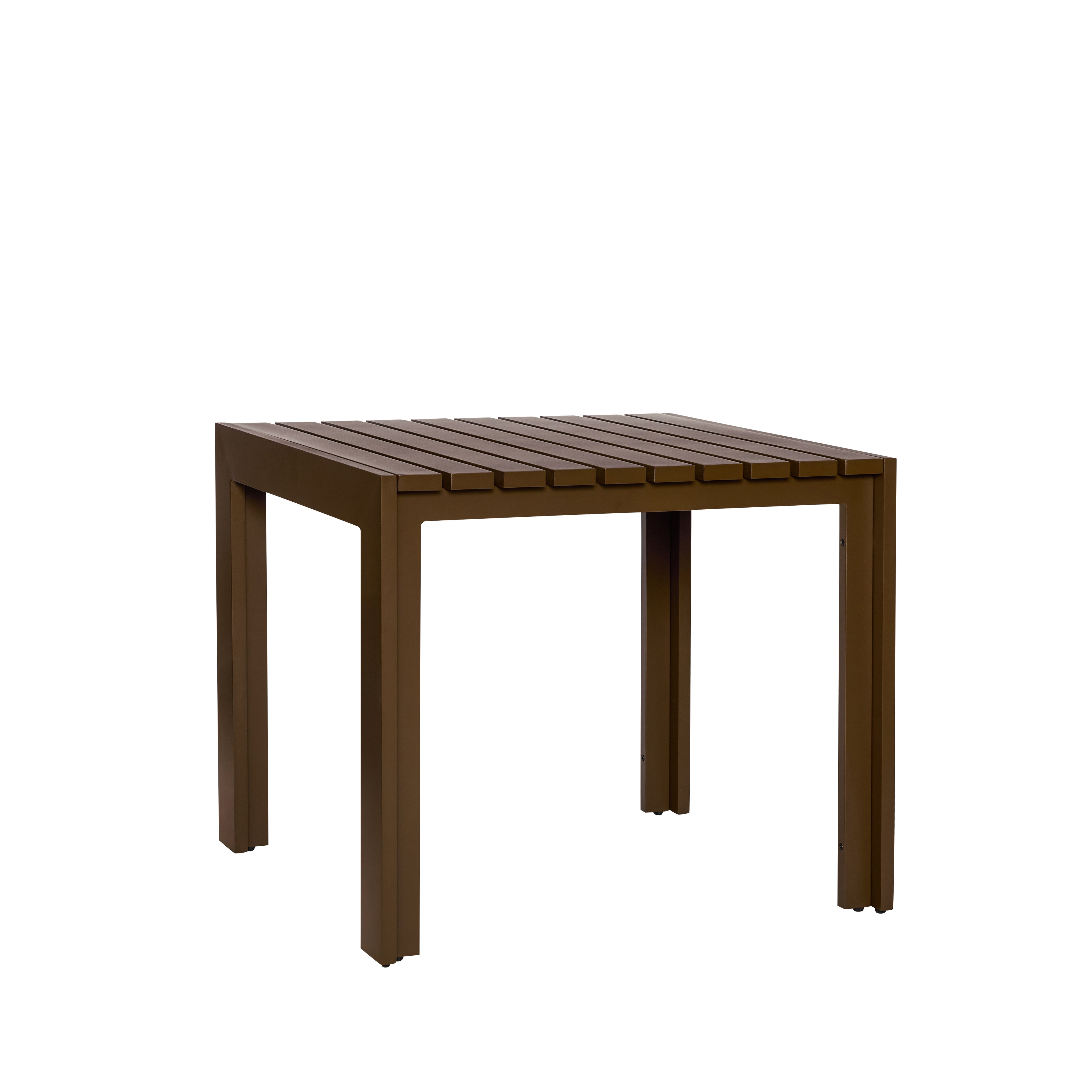 Haus ruokapöytä Pieni ruskea - 80x80xh76cm