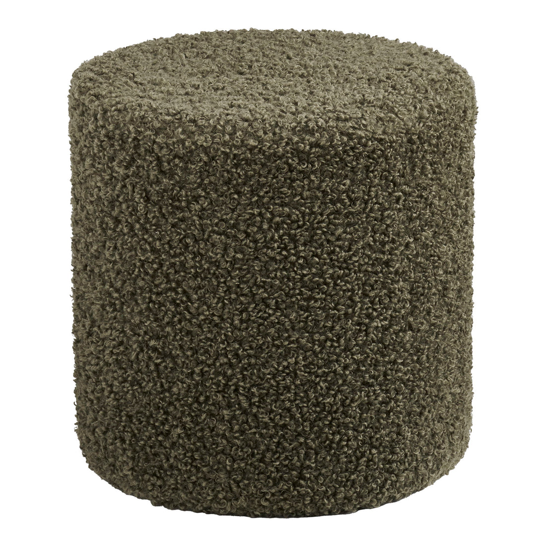 Ejby Puf - PUF, Teddy, vihreä Ø34x36 cm, HN1301