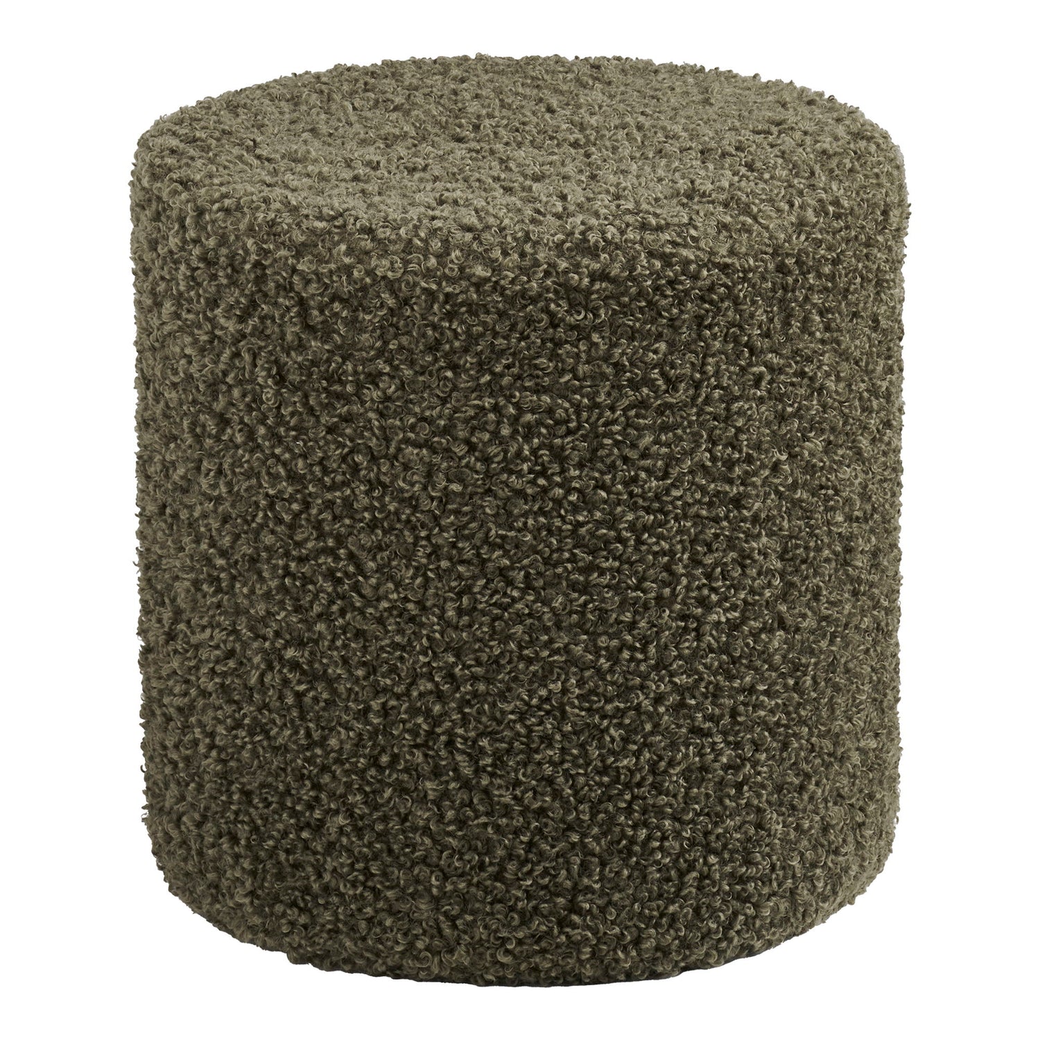 Ejby Puf - PUF, Teddy, vihreä Ø34x36 cm, HN1301
