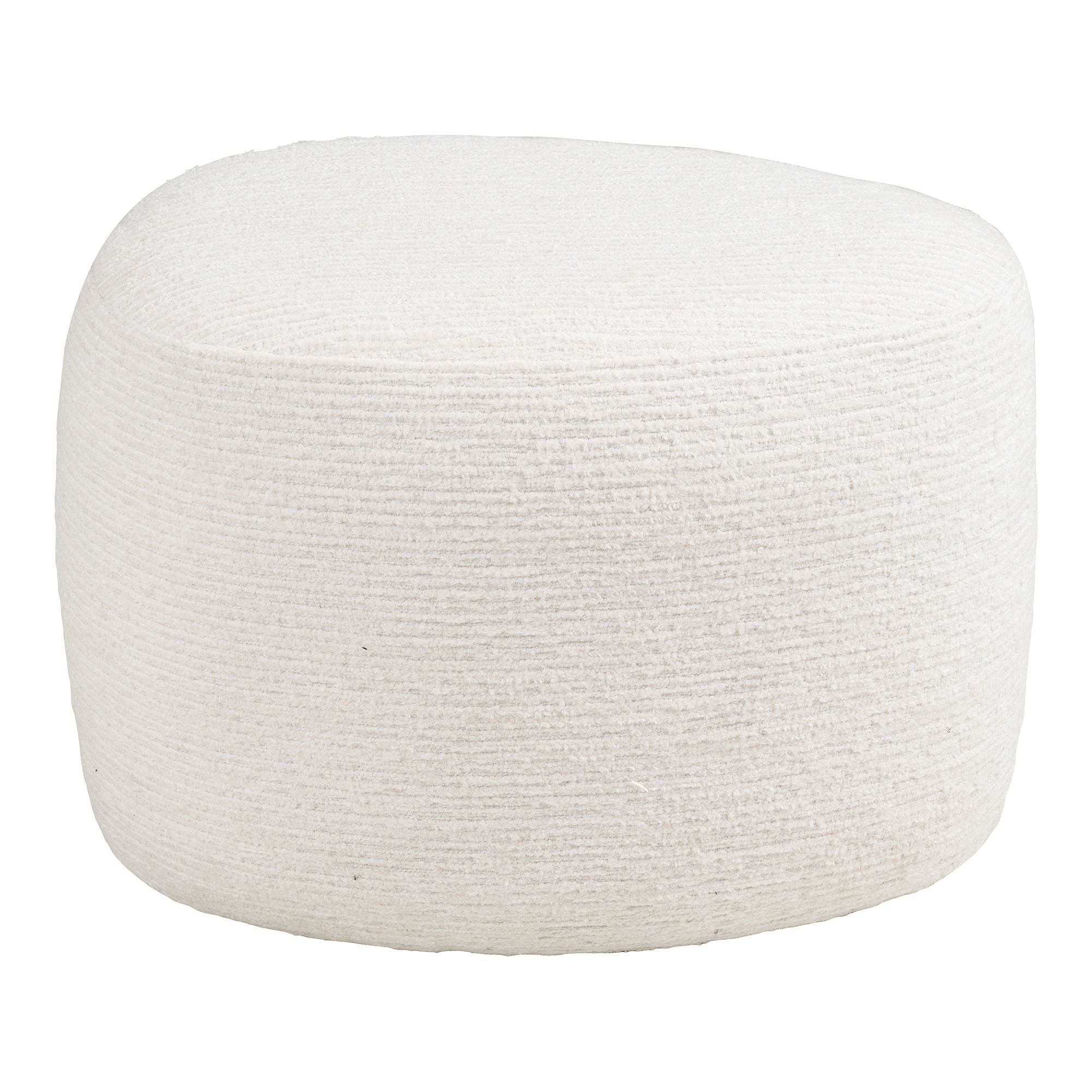 Hilo Puf - PUF, pois -valkoinen 55x40x39 cm, HN1081