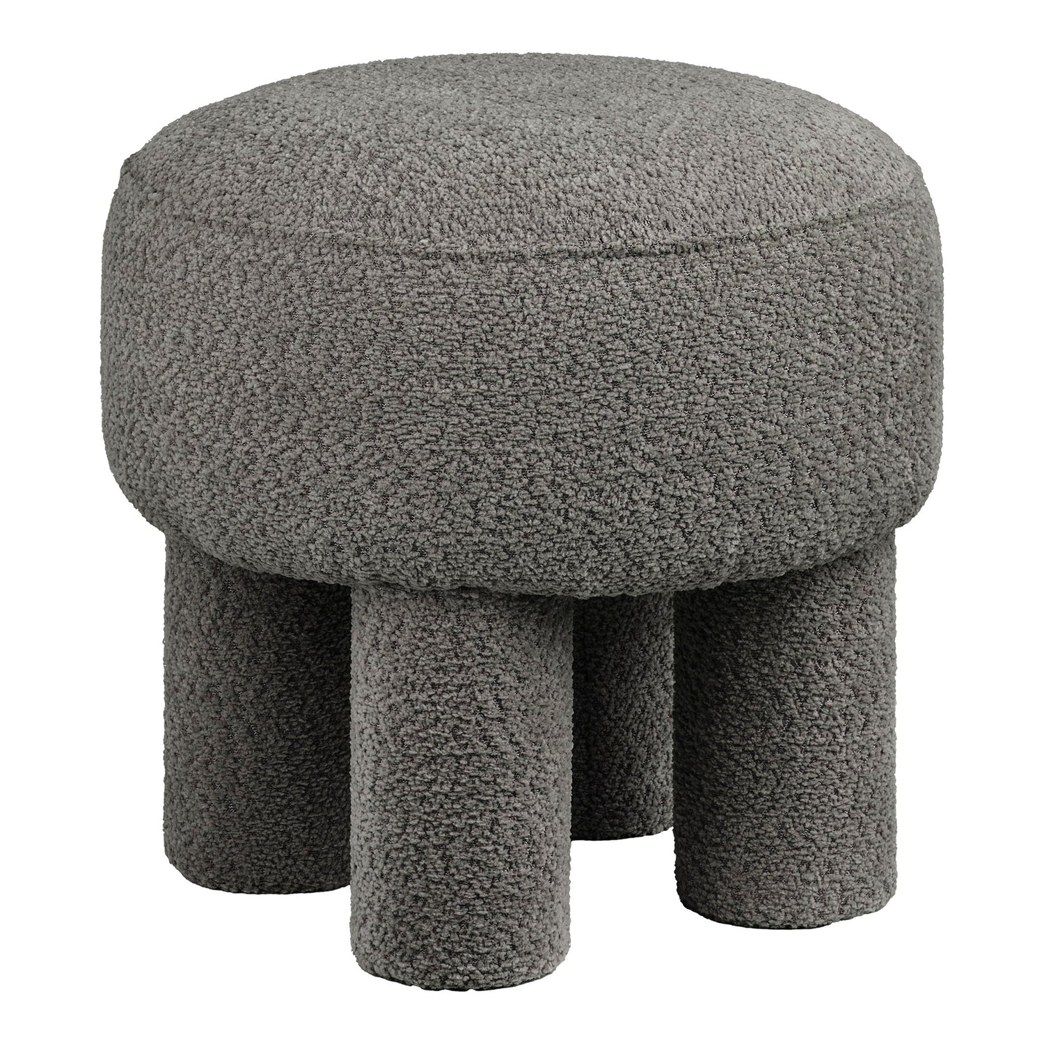 Canberra Puf - PUF, kukko harmaa Ø43x43 cm, HN1312