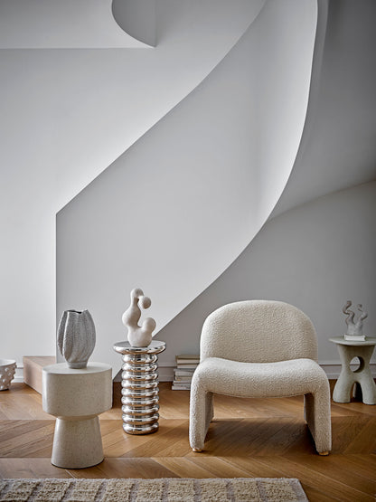 Bloomingville Neel Lounge -tuoli, luonto, polyesteri