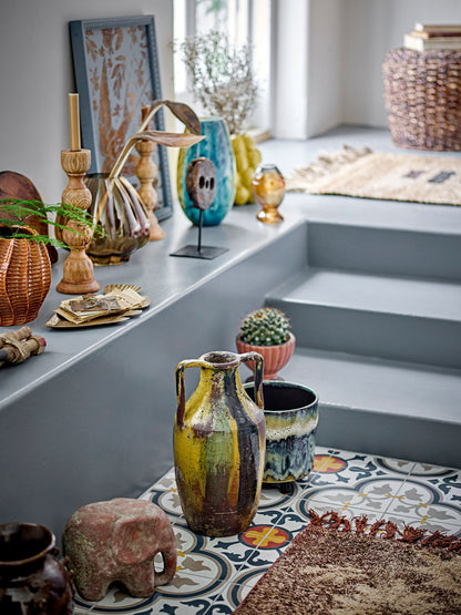 Luova kokoelma Wilder Deko maljakko, keltainen, terrakotta