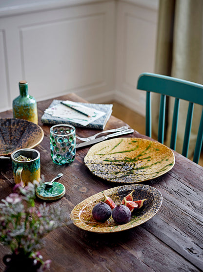 Luova kokoelma Larken Plate, Musta, Stoneward