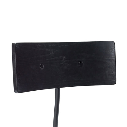 Hübsch koi ruokasali tuoli musta