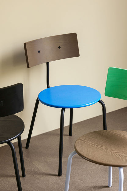 Hübsch koi ruokasali tuoli musta