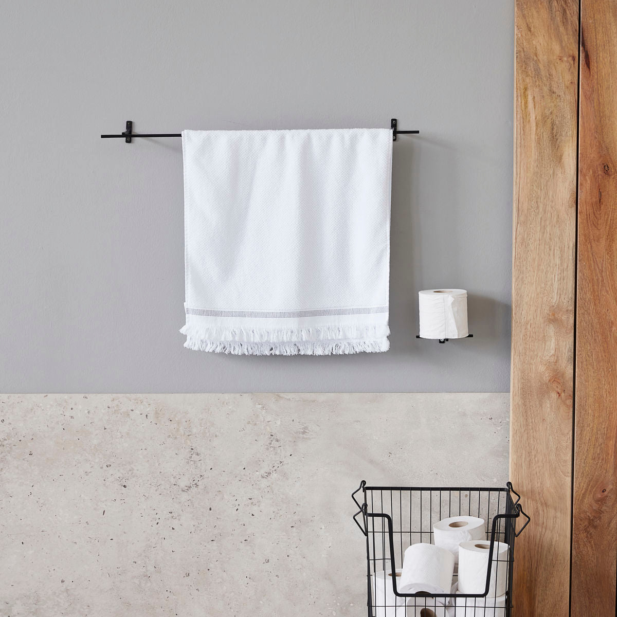 Wc -paperin pidike, lisää, rauta