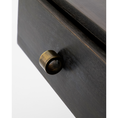 Sivupöytä, hdbedsi, musta