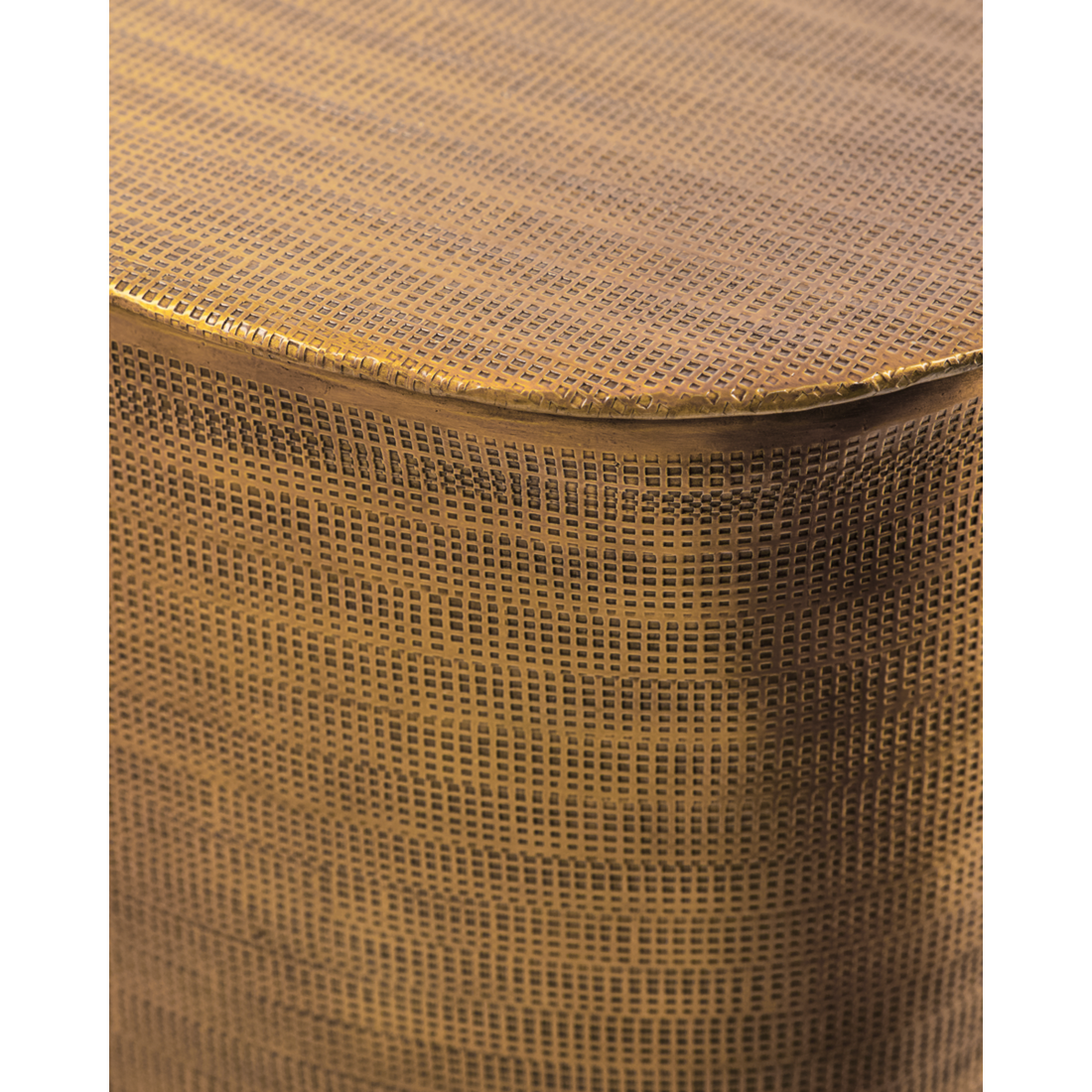 Sohvapöytä, HDcajas varastoinnilla, kultainen