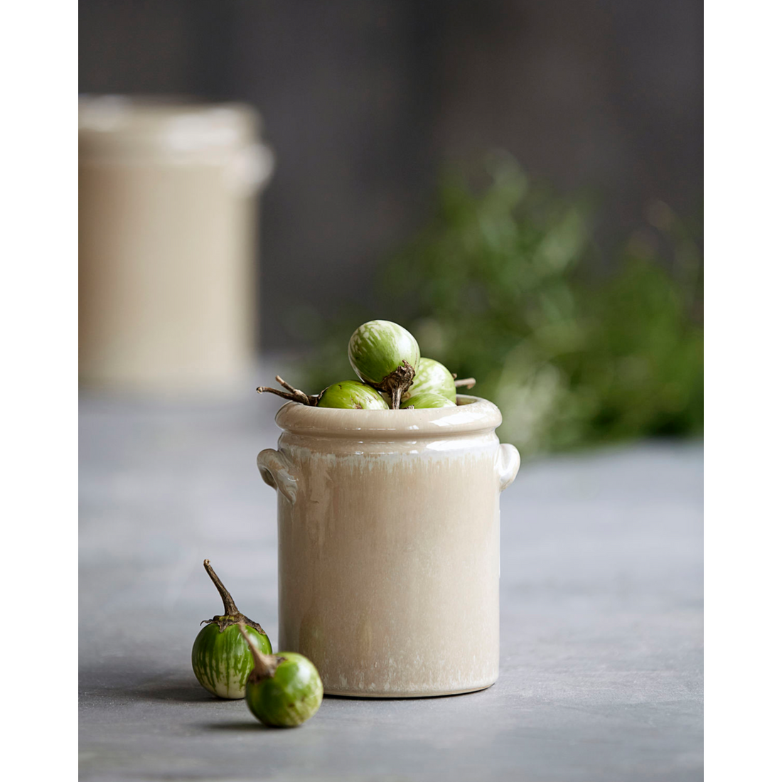 Yrttipot, HDPottery S, hiekka H: 15 cm, Dia: 13 cm