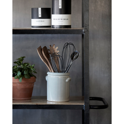 Yrttipot, hdpottery s, vaaleanharmaa