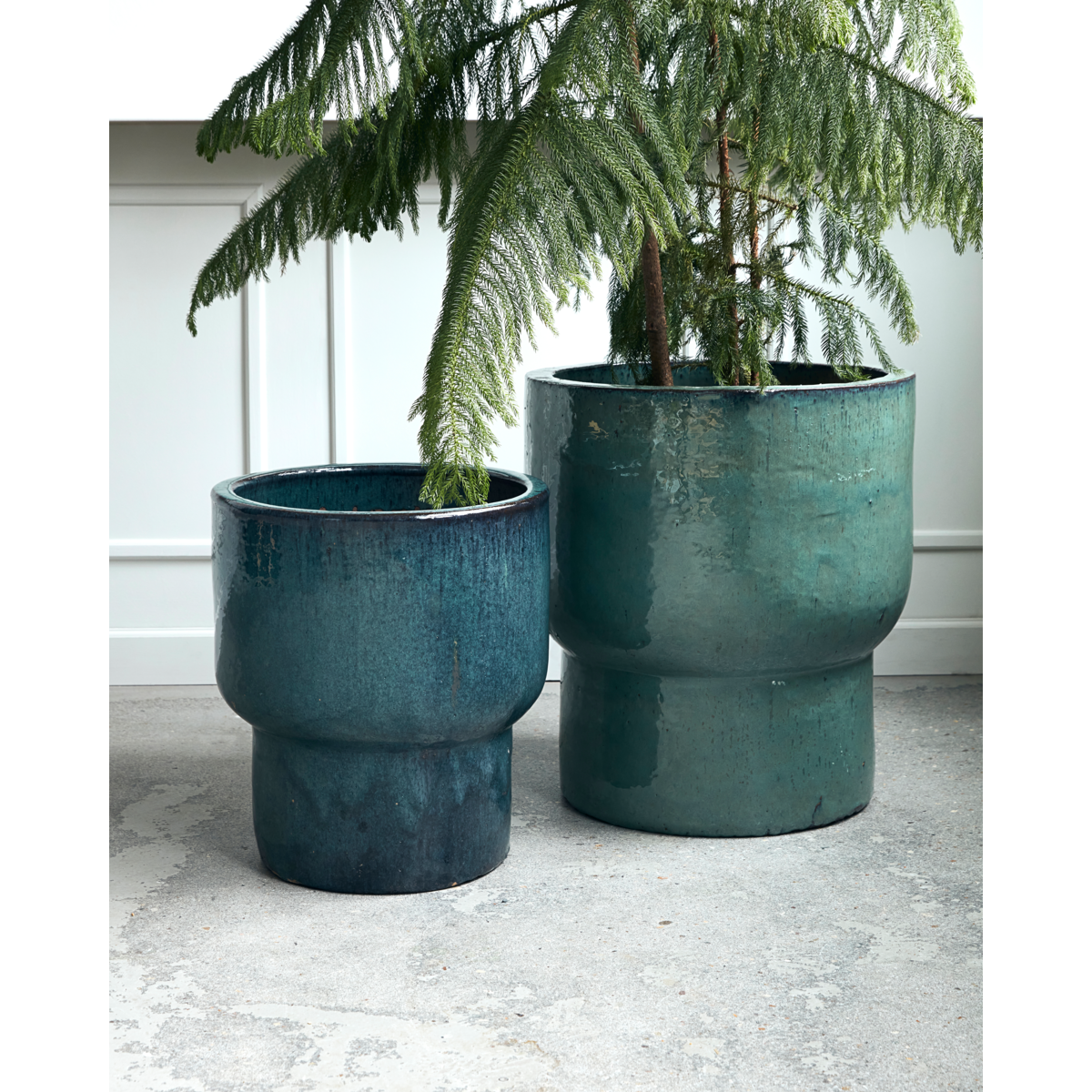 Yrttipot, hdterra, vihreä H: 55 cm, dia: 50 cm
