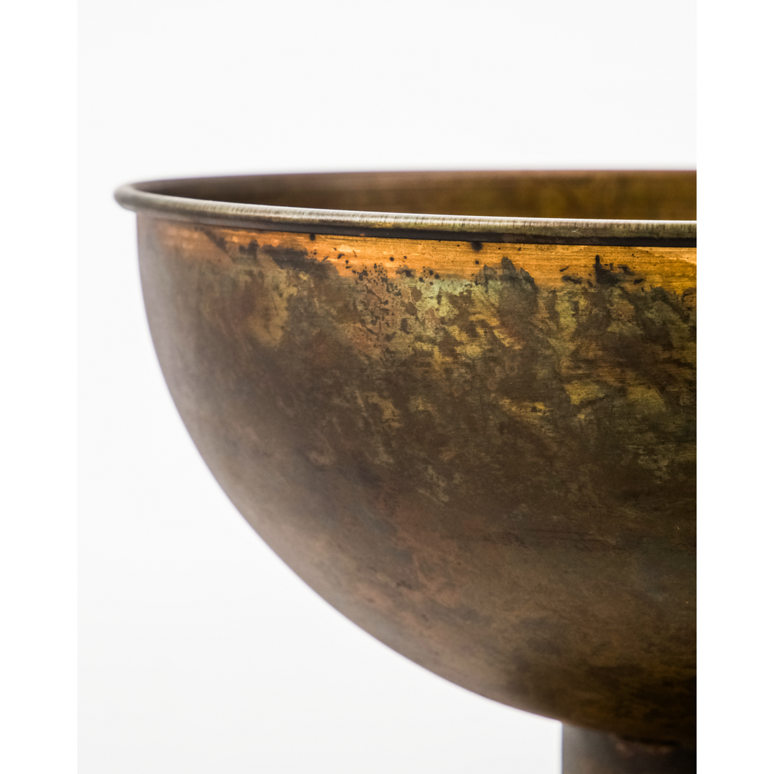 Maljakko, hdtala, antiikki messinki