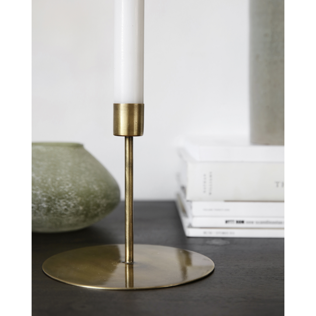 Kynttilänjalka, Hanit, antiikki messinki