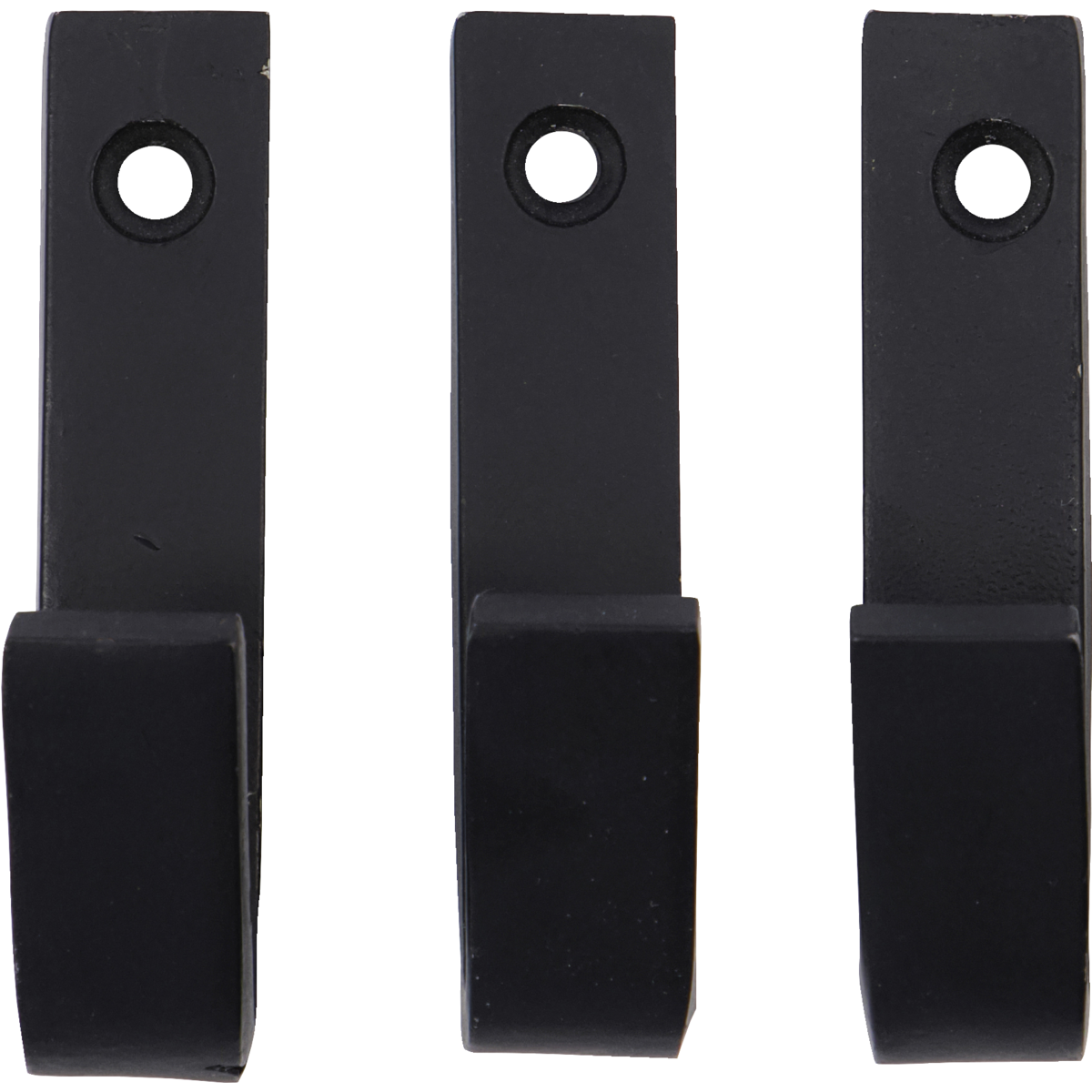 Koukku, hdbath, musta b: 1 cm, h: 7 cm