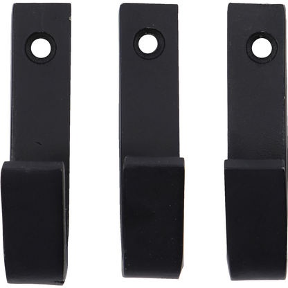 Koukku, hdbath, musta b: 1 cm, h: 7 cm