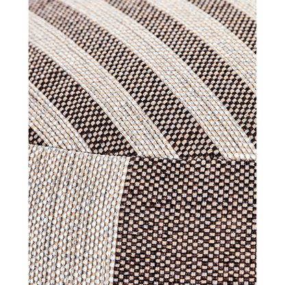 Puff, hdalfo, ruskea; valkoinen