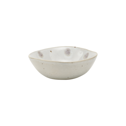 Talo -lääkäri - Kippis, pisteet, valkoinen vihreillä pisteillä - H: 3,7 cm, dia: 8,8 cm