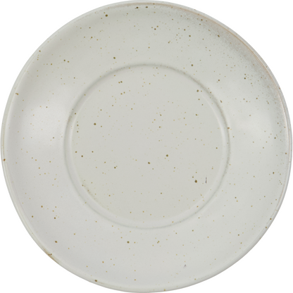 Kuppi lautasella, HDPON, harmaa; valkoinen