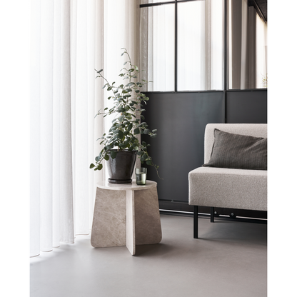 Sivupöytä, hdmarb, beige