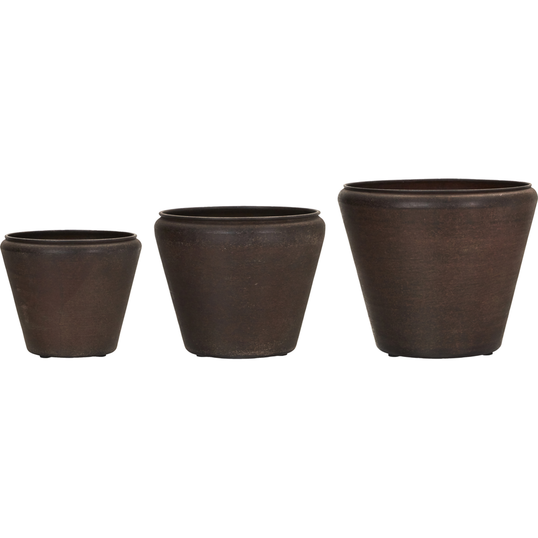 Yrttipot, hdfunnel, antiikki ruskea