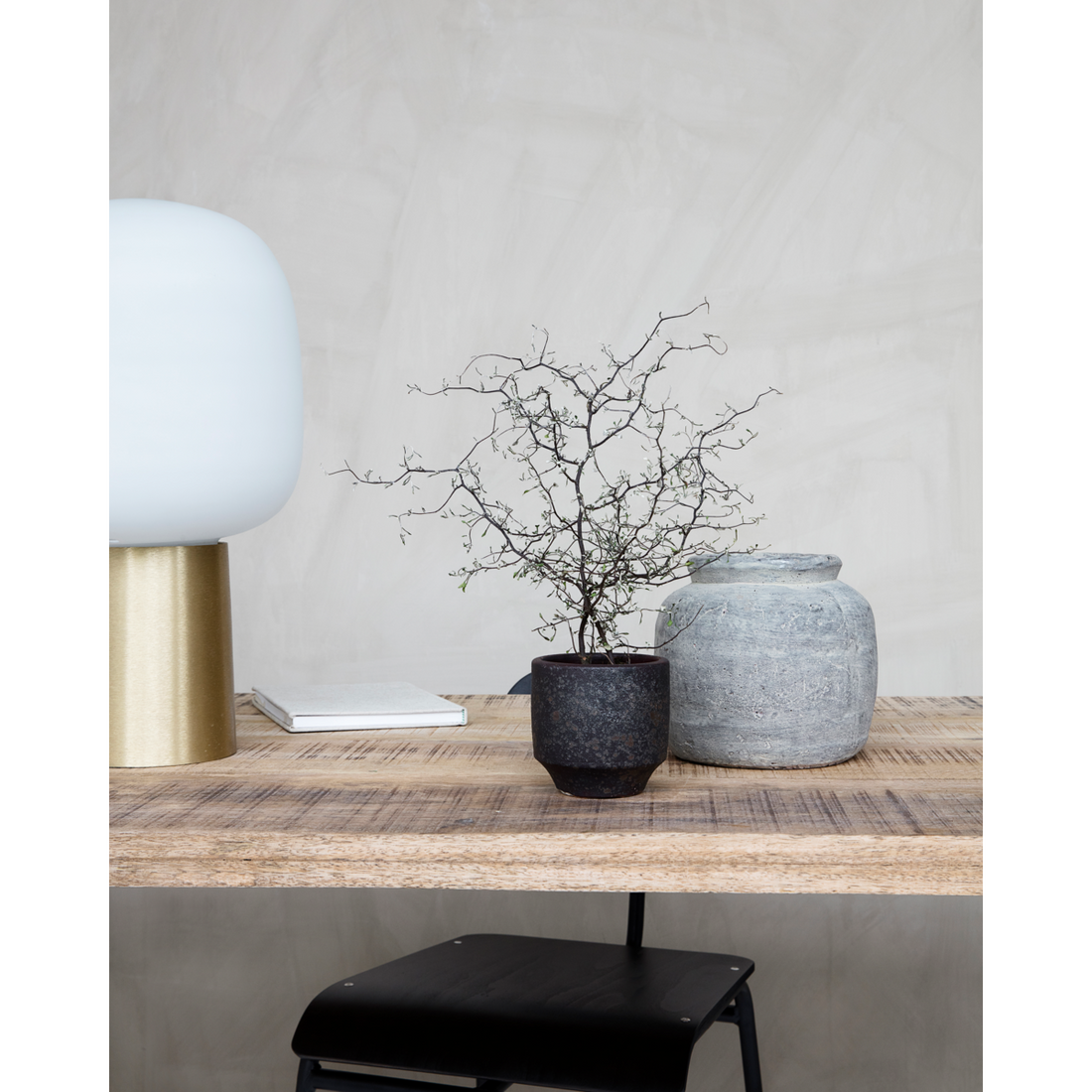 Yrttipot, hdrustics, betoni