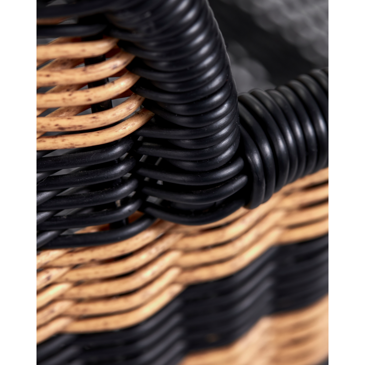 Lounge -tuoli, Hdhapur, luonto; musta