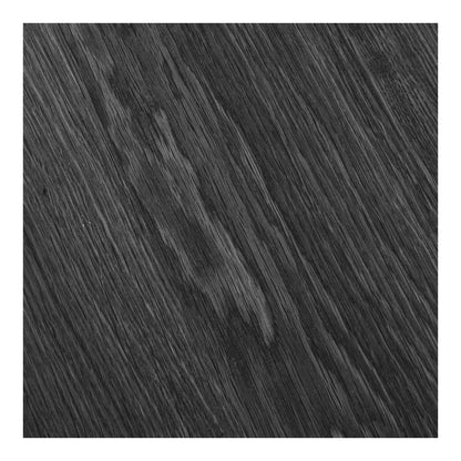 Osaka Ruokapöytä - Ruokapöytä, tammiviilu, musta, sis. kaksi lisälevyä ø120x120-160-200x75 cm