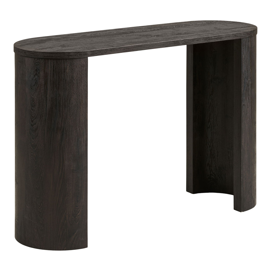 Bibione Console Table - Konsolipöytä, tummanruskea 38x114x75 cm