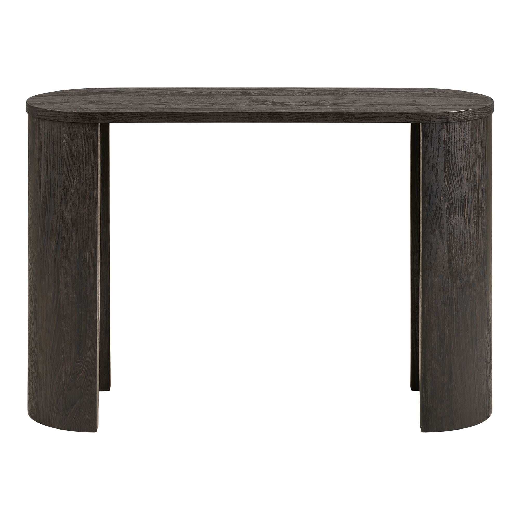 Bibione Console Table - Konsolipöytä, tummanruskea 38x114x75 cm