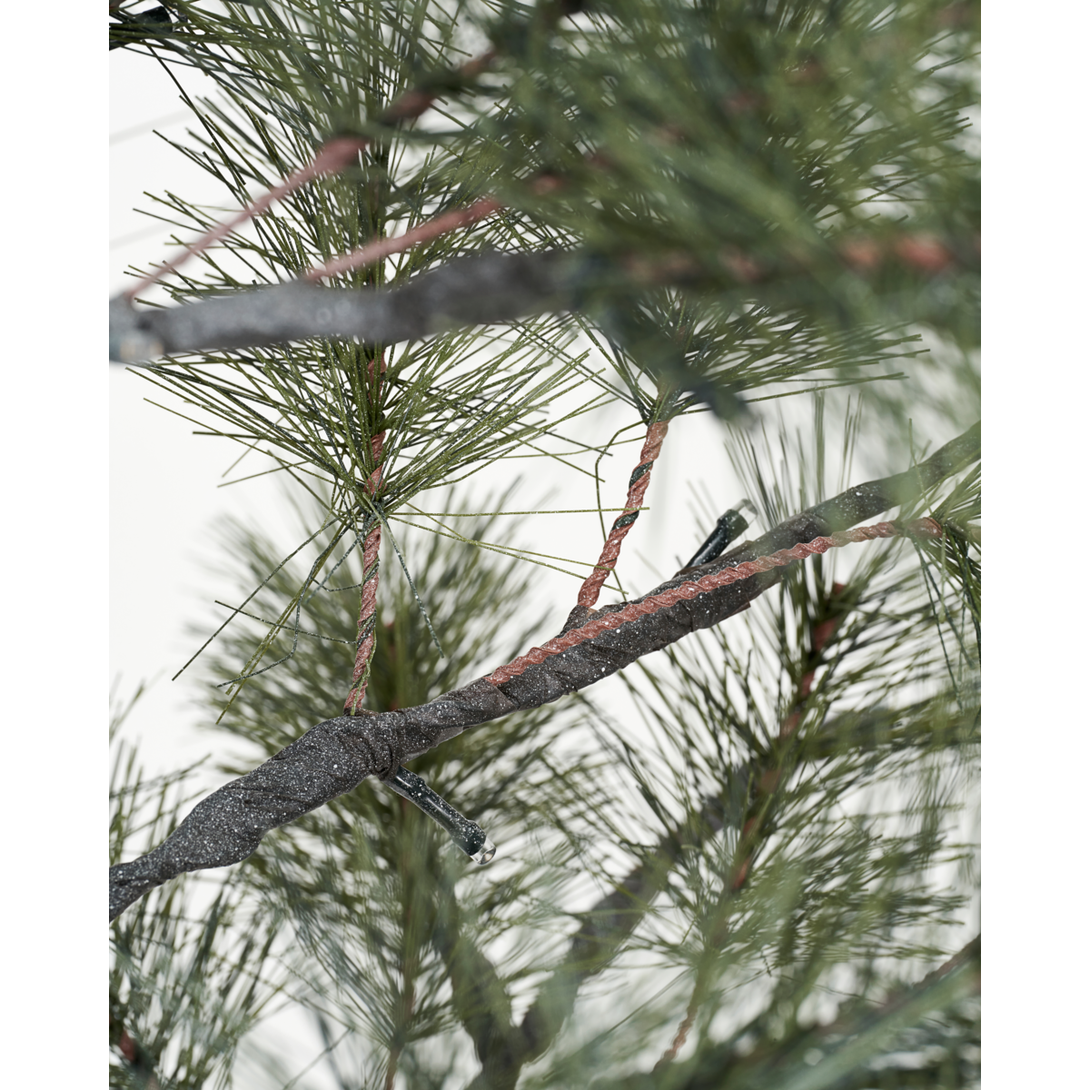 Joulukuusi LED: llä, HDPEUCE: lla, luonto