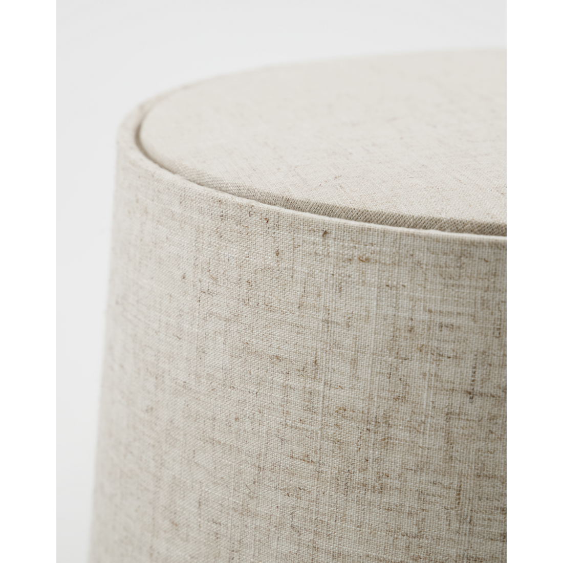 Pöytävalaisin sis. Lampunvarjostin, hdtana, raaka valkoinen