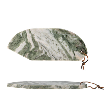 Bloomingville Ziggy Cutting Board, vihreä, marmori