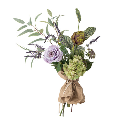 Bloomingville Whisper -kimppu, violetti, keinotekoiset kukat