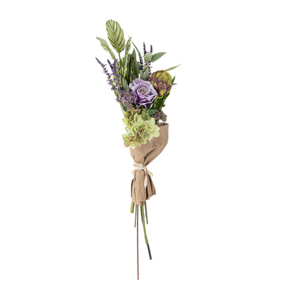 Bloomingville Whisper -kimppu, violetti, keinotekoiset kukat