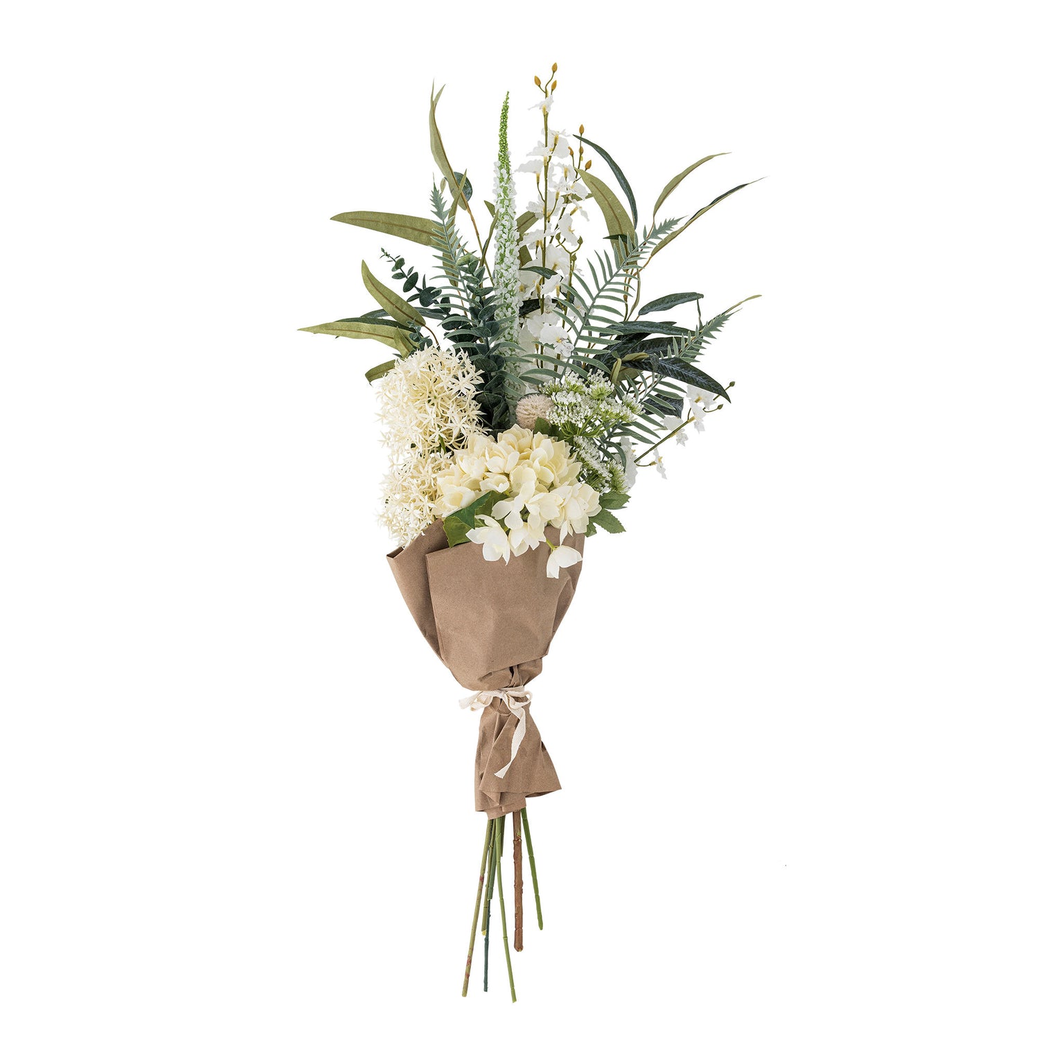 Bloomingville Symphonie Bouquet, valkoinen, keinotekoiset kukat