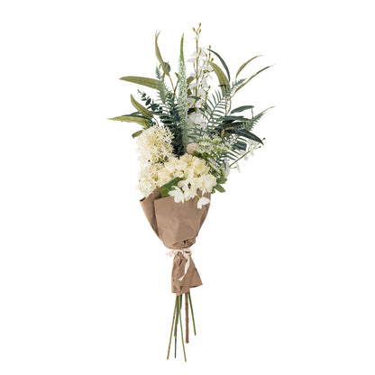 Bloomingville Symphonie Bouquet, valkoinen, keinotekoiset kukat