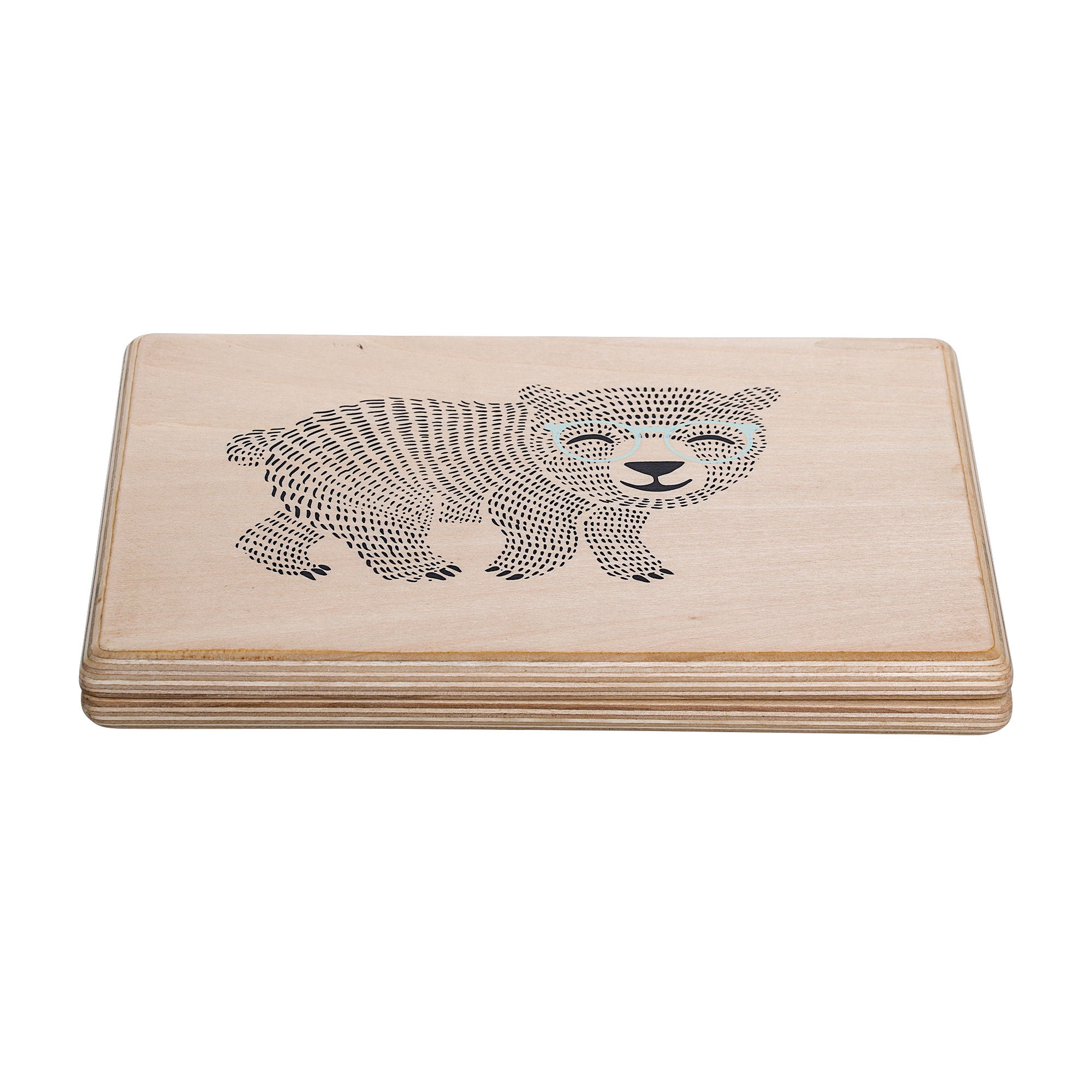 Bloomingville Mini Elena -lelutietokone, luonto, FSC®100% vaneri