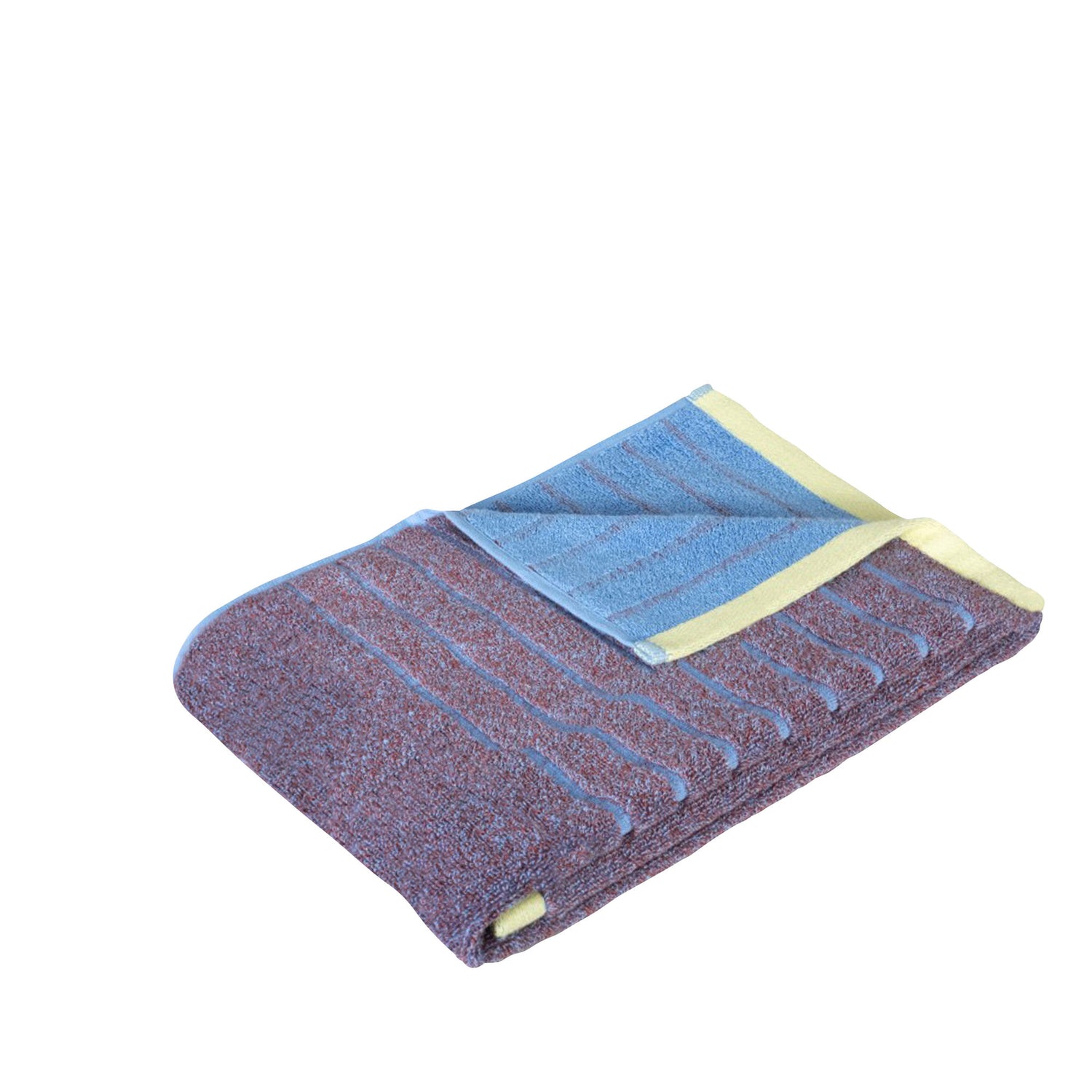 Hübsch Promenade -pyyhe iso violetti/sininen