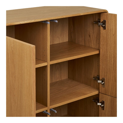 Darwin-kaappi - Kaappi, tammi 100x40x140 cm