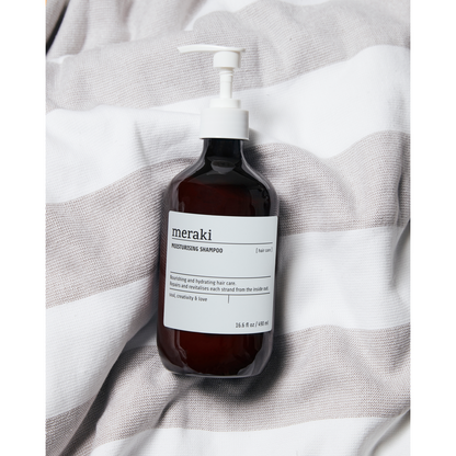 Kosteuttava shampoo, ruskea