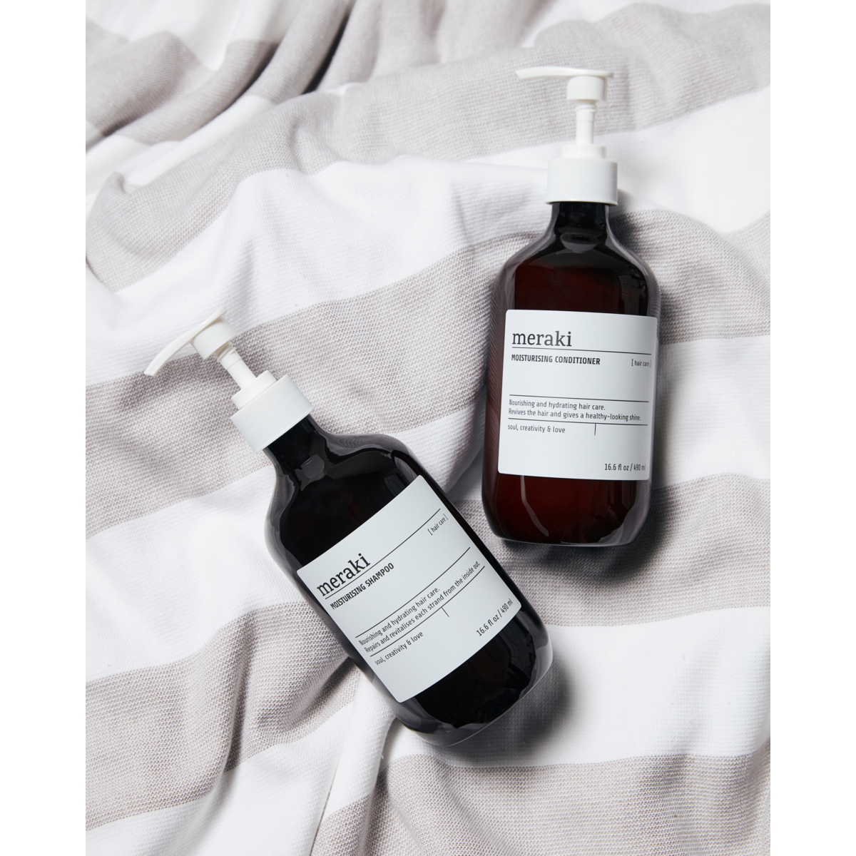 Kosteuttava shampoo, ruskea