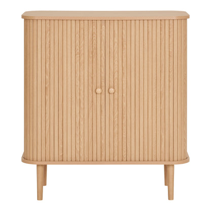 Sivupöytä, 2 ovea, luonto&lt;br&gt;80x40x87 cm