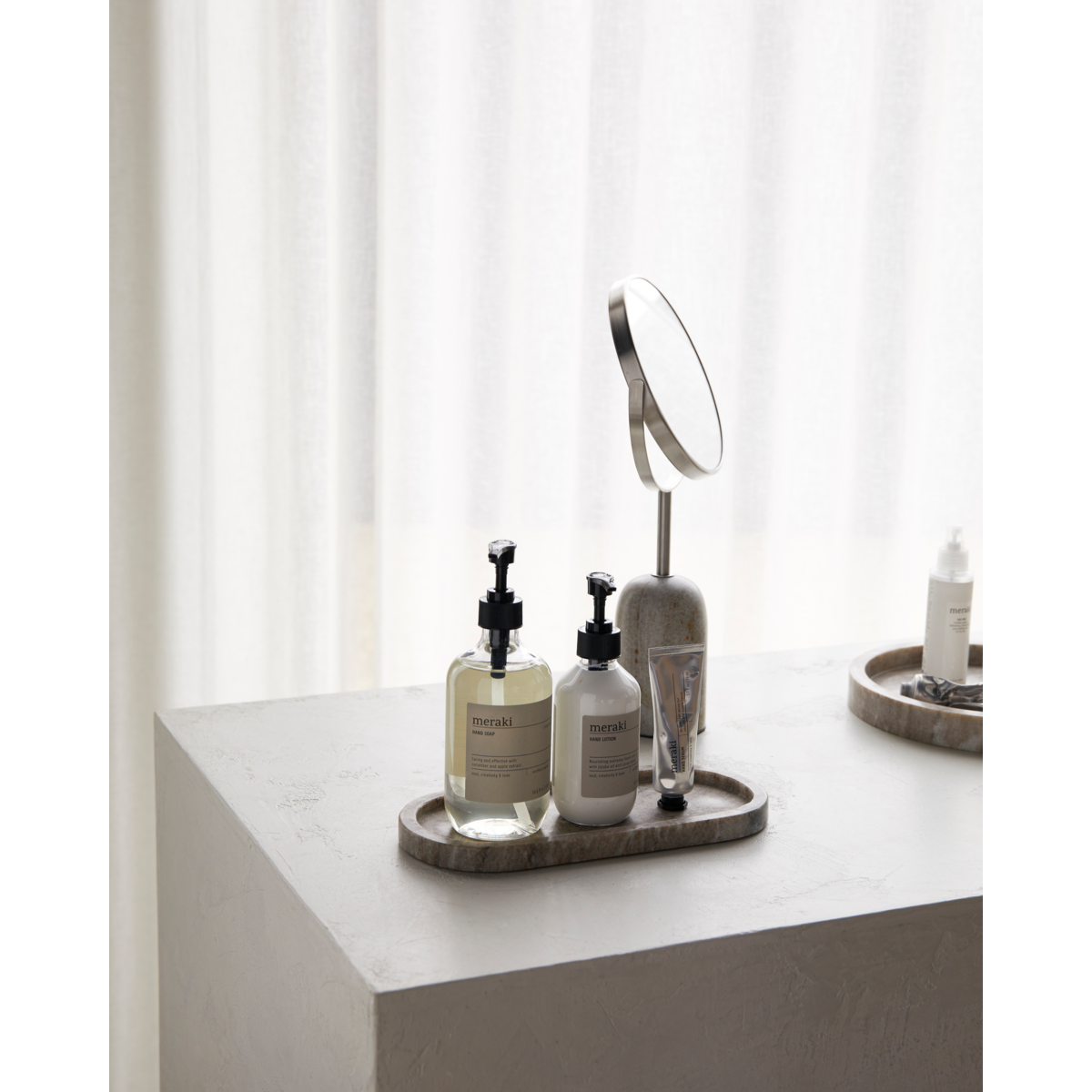 Lokero, mkmarble, beige